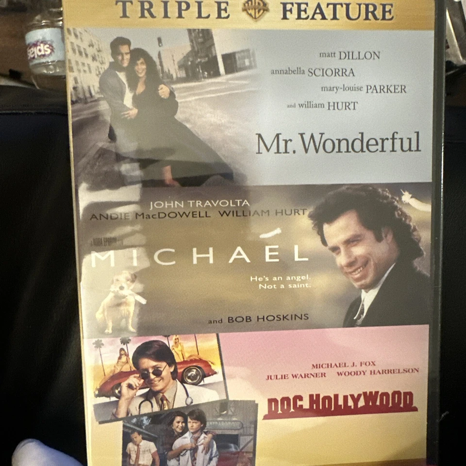Doc Hollywood/Mr. Wonderful/Michael (DVD, 2-Disc Set) Brand New Triple Feature - Image 1 of 1