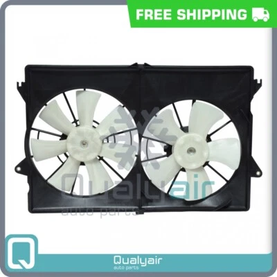 Conjunto de ventilador de refrigeración de doble radiador de aire acondicionado NUEVO para 04-06 Chrysler Pacifica con aire acondicionado Foto 1 de 4