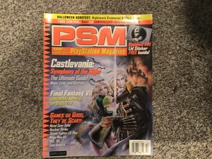 Playstation Magazine PSM Volume 1 Issue 2 Resident Evil Lid sticker Tip Sleeves - Imagen 1 de 8