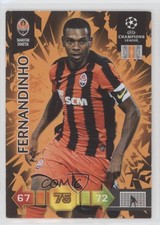 2010-11 Panini Adrenalyn XL UEFA Champions League Fernandinho Rookie RC