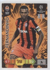 2010-11 Panini Adrenalyn XL UEFA Champions League Fernandinho Rookie RC