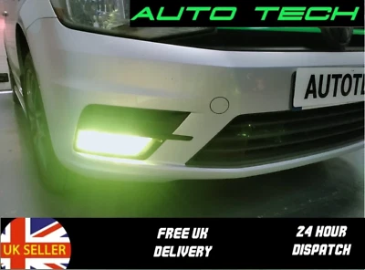 For VW Caddy MK4 H11 Yellow Led Fog Light SUPER BRIGHT * PREMIUM * 2016-2020 - Image 1 of 4