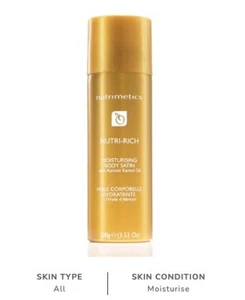 π Nutrimetics Nutri-Rich Moisturising Body Satin 100g π - Picture 1 of 7