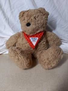 Vintage OshKosh B'gosh Vestbak Plush Brown Bear Eden Toys 12" - Picture 1 of 1
