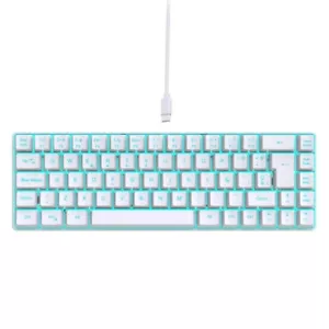 Gaming Keyboard Full Size Backlits Computer Spanish Keyboard Multimedias Key - Picture 1 of 10