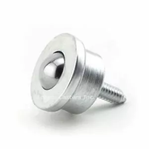 SMBT-1CS/SS Hudson Bearing Stud Mounted Machined Ball Transfer, 1" Stainless - Picture 1 of 2