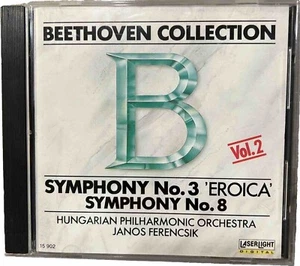 Beethoven: Symphonies Nos. 3 "Eroica" & 8 (CD, Oct-1990, Laserlight) - Imagen 1 de 6