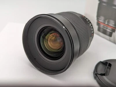 Rokinon 16MAF-N 16mm f/2.0 Aspherical Wide Angle Lens for Nikon (DX) Cameras - Image 1 of 4