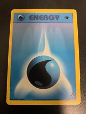 Pokemon Card Neo Genesis - 1st Edition Water Energy 111/111 - Ex To NM Wotc