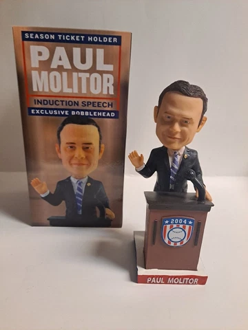 2020 Chinooks Paul Molitor Hall of Fame Induction Speech Bobblehead Cover