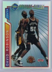 1996-97 David Robinson Topps Mystery Finest Super Team Finals Refractor #M9... - Imagen 1 de 2