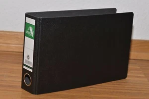 4x Ordner von Falken DIN A5 quer, schwarz aus Hartpappe, Rückenbreite: 50 mm - Picture 1 of 9
