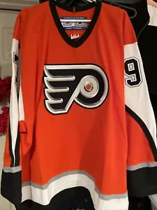 Maglia da hockey Reebok Jeremy Roenick Philadelphia Flyers NHL taglia 52 - Foto 1 di 8