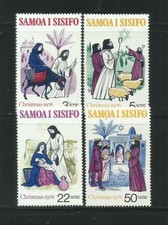 SAMOA. Año: 1976. Tema: NAVIDAD.