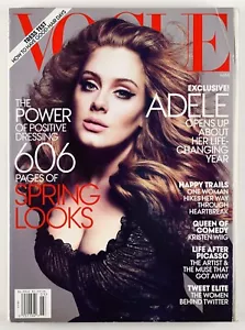 VOGUE US Magazine 2012 March - ADELE - Foto 1 di 4