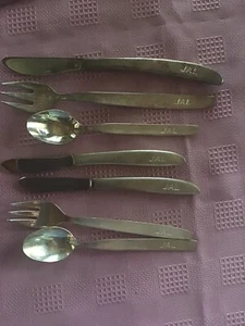 Vintage JAL Japan Airlines versilbertes Besteck - Bild 1 von 9