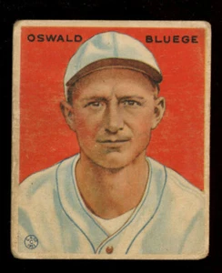 1933 Goudey 113 Oswald Bluege Washington Senators #2 - Picture 1 of 2
