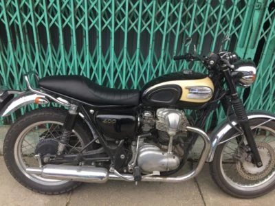 Asiento de motociclismo Kawasaki W400 W650 EJ650 bajo perfil café racer CÓDIGO: B5247 Foto 1 de 4