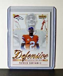 Patrick Surtain II 2024 Panini NFL Defensive Player of the Year Broncos 1 of 374 - Picture 1 of 2
