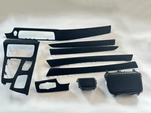 BMW 5 Series F10 F11 Alcantara Interior Trim Set Full Kit Door Panels Covers LHD - Picture 1 of 24