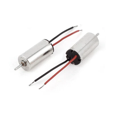 UXCELL 2pcs DC 1.5V-3.7V 40000RPM Speed 6mm x 12mm Mini Micro Coreless Motor