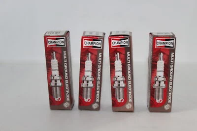 Set 4 Spark Plugs Of Ignition for BMW 3 E30 E36 Piaggio Porter RC8DMC OE026 - Image 1 of 3