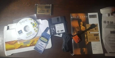 ¡NUEVO! Módem PCMCIA 56K/V90 Psion DACOM Goldcard Psion serie 7, cable netBook inc. - Imagen 1 de 4