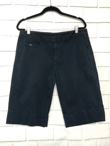 Gap Women's Navy Blue Cotton Chino Casual Shorts - Picture 1 of 4