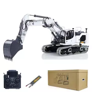 1:14 LESU LR945 RC Hydraulic 3 Arms Metal Excavator RTR Remote Control Digger - Picture 1 of 12