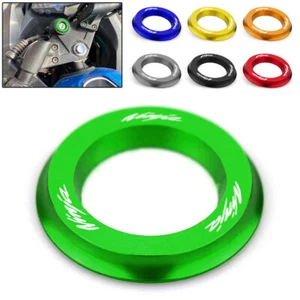 For Kawasaki Ninja 250 300 400 2013-2019 CNC Ignition Key Hole Ring Switch Cover - Picture 1 of 13