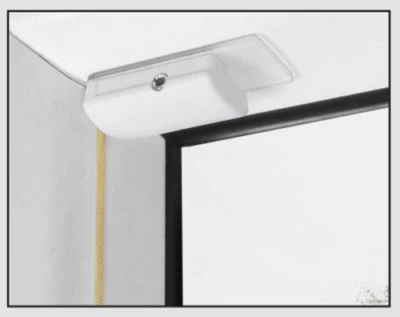 stick & fix Klebeplatten für Plissees Faltstore Decomatic, Montage ohne Bohren - Bild 1 von 3