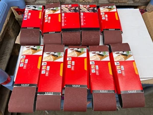 MEGA Restposten 10 Pack Bandschleifer Schleifpapier 75x533mm / Cont2Pal2K1 - Bild 1 von 7