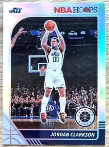 2019-20 Panini NBA Hoops Premium Holo Silver #33 Jordan Clarkson - Jazz - Picture 1 of 2