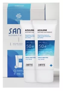 SANTE Azulene Soother SUN ESSENCE 75g x 2ea SPF 50+/PA+++ International EXPRESS - Picture 1 of 1