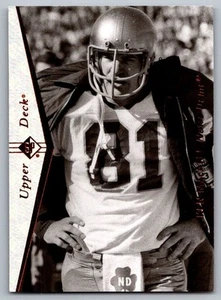 2013 Upper Deck 1995 SP Inserts Ken MacAfee Notre Dame Fighting Irish #95SP-3 - Picture 1 of 2