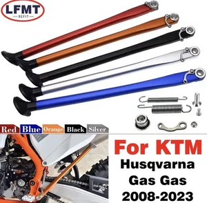 Cavalletto Laterale Moto Cross Motard Con Molle Universale Tutti i Colori KTM - Foto 1 di 16