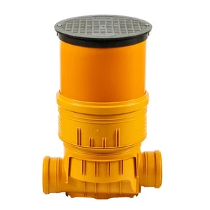 ScarMaxx, Kontrollschacht Revisionsschacht DN400, Schachtboden 0,5m Rohr, Deckel - Bild 1 von 25