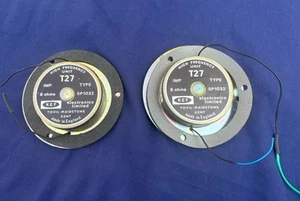 Par de tweeters vintage KEF T27, SP1032 - Imagen 1 de 6
