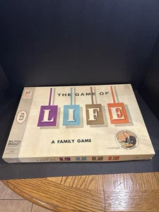 Vintage 1960 Milton Bradley Das Spiel des Lebens #4000 komplett mit Autos & Geld - Bild 1 von 17