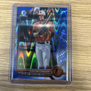 2022 Bowman Chrome Blue Raywave Colton Cowser /150 WHC179 - Bild 1 von 2