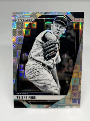 Tarjeta Whitey Ford 2025 Panini Prizm Pandora/199 #40 Yankees Foto 1 de 2