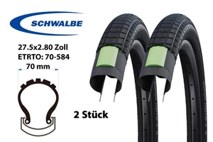 2 Stück 27.5 Zoll Schwalbe Super Moto X 70-584 Fahrrad Reifen 27.5x2.8 tire E-50 - Bild 1 von 6