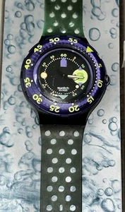 Swatch Watch Scuba 200 Captain Nemo NWT Dead Stock New Battery - Picture 1 of 6