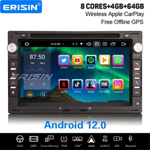 8-Kern Android 12 Autoradio Navi Für VW Passat Golf 4 Polo T4 T5 Bora Skoda SEAT - Bild 1 von 24