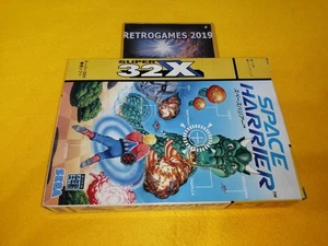 SPACE HARRIER Super 32X  Mega Drive / GENESIS  SEGA MEGADRIVE REG CARD - Picture 1 of 4