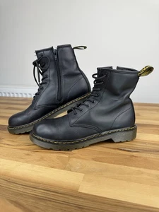 Botas Dr Martens 1460 8 Ojales - Cuero Negro - UK 5 - Muy Buen Estado - Imagen 1 de 7