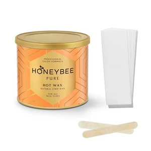 Honeybee Pure Hot Wax For All Body Parts Hair Removal Cream 600gm F990 - Picture 1 of 5