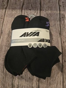 Avia Active Comfort 10 Pairs No Shoe Socks Large Shoe Size 4 To 9 New (4) - Picture 1 of 2