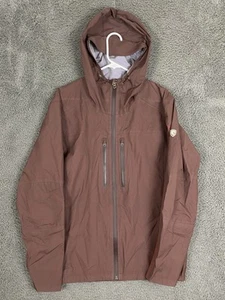 Kuhl Projekt Jetstream Rain Jacket Medium Red Full Zip Hood Waterproof Men - Picture 1 of 9