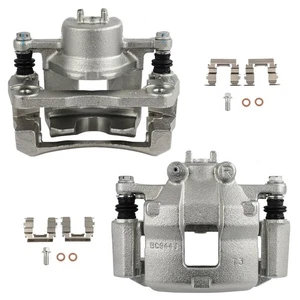 Front Pair Brake Calipers For 2007 - 2013 Suzuki SX4 w/ Bracket - Picture 1 of 9
